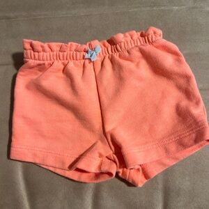Carter's Orange Casual Shorts Elastic Waistband